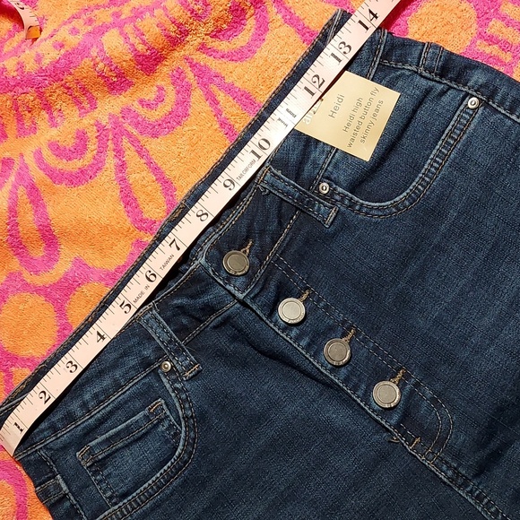 NEW Jeans High waist,Button fly, Skinny sz.8 - Picture 2 of 10